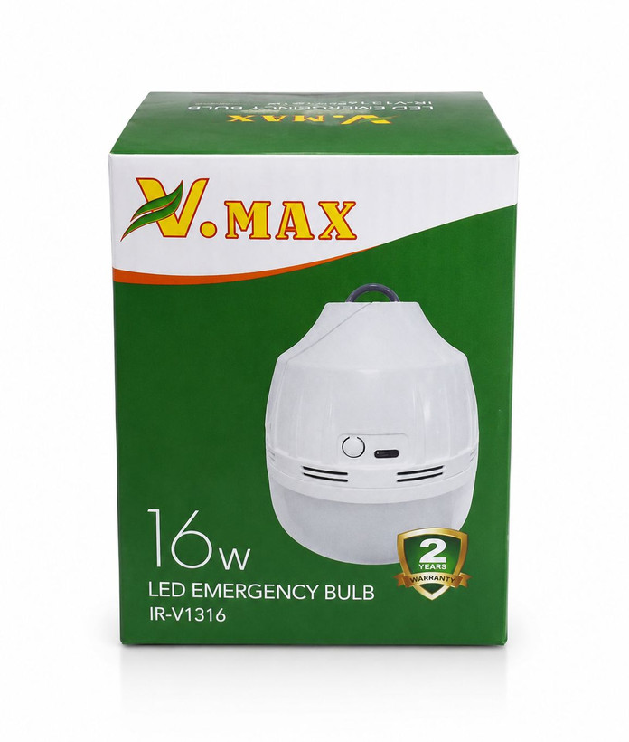 لامپ شارژی 16 وات vmax